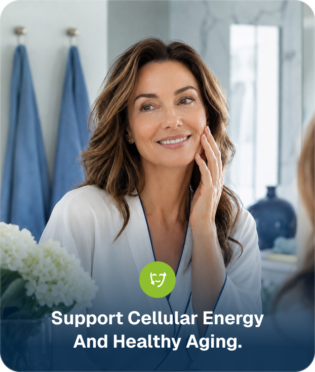 Support cellular energy and healthy aging.