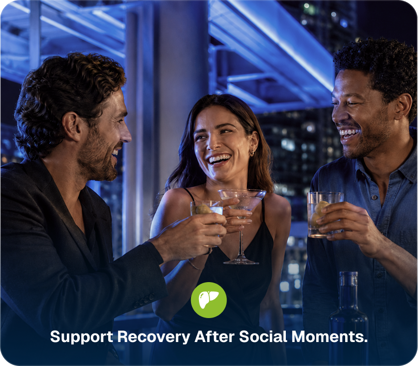 Support recovery after social moments.