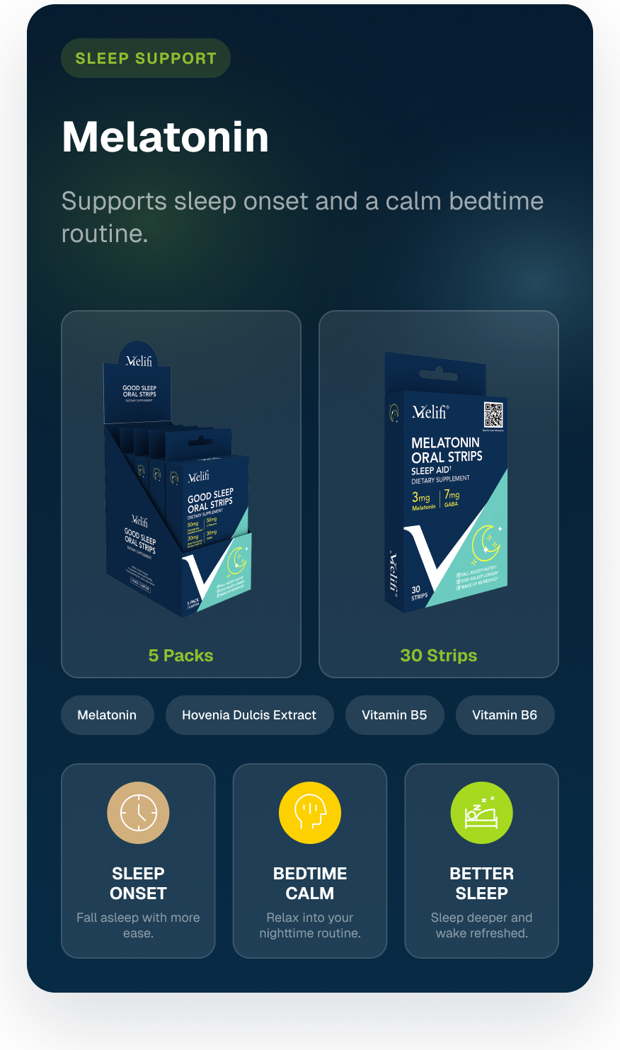 Melatonin details