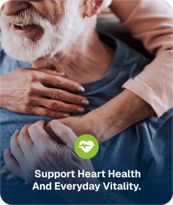 Support heart health and everyday vitality